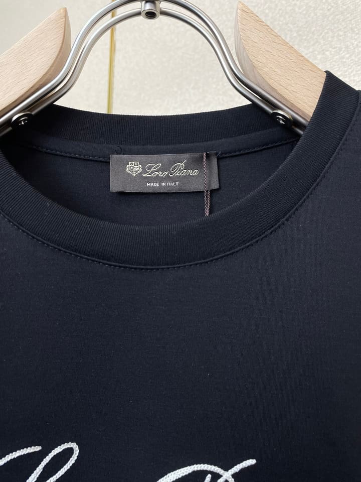 Loro Piana Men's Casual Short-Sleeve T-Shirt in Camel Brown