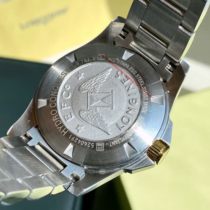 Longines Conquest Automatic Watch 41mm – Eddie Peng Edition in Two-tone Black Dial