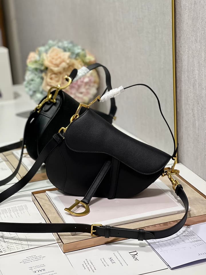 Dior Classic Saddle Bag in Apricot