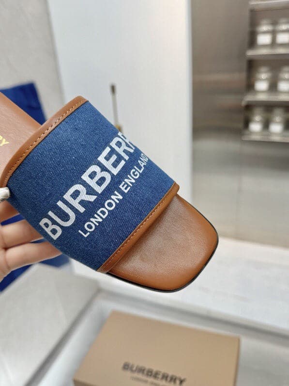 Burberry Chunky and Flat Heel Sandals