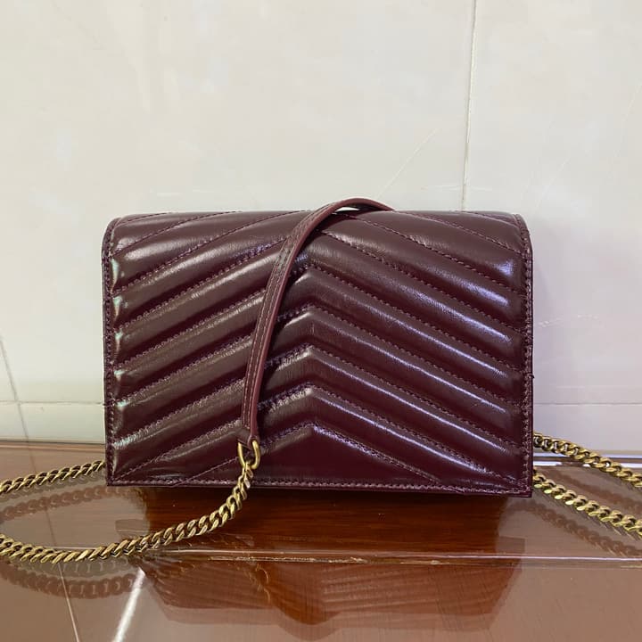 Saint Laurent Cassandre Envelope Chain Bag