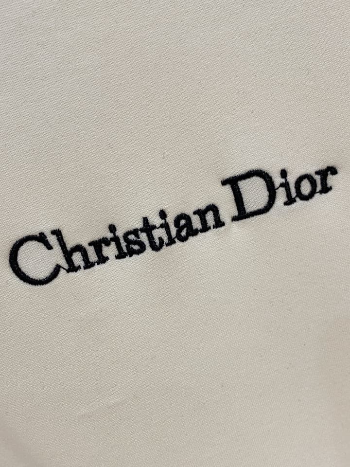 Dior Classic Air Layer T-Shirt and Shorts Set – 2026 Summer Collection in Black Crewneck Oblique Stripe