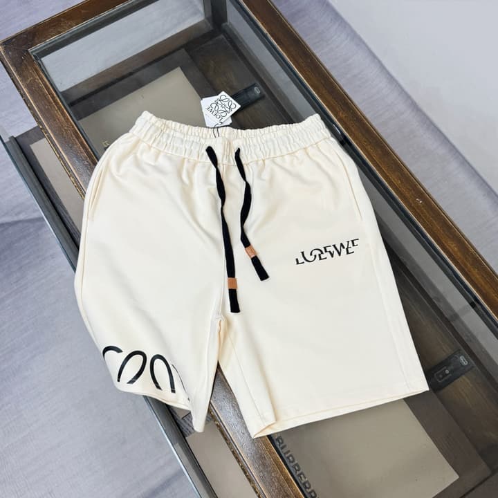 Loewe Casual Shorts – 2026 Spring/Summer Collection in Apricot