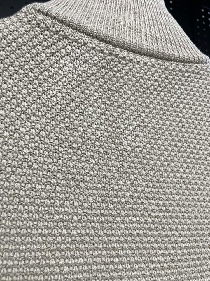 Moncler Men's Knit Down Spliced Jacket – New Collection in Beige