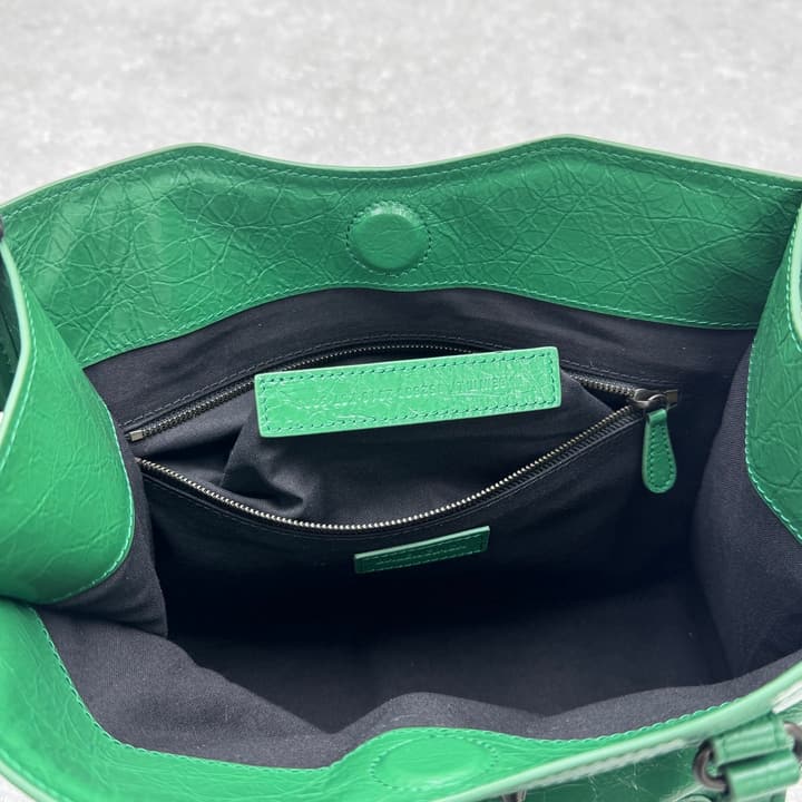 Balenciaga Le City Tote Small – Emerald Green in Emerald Green