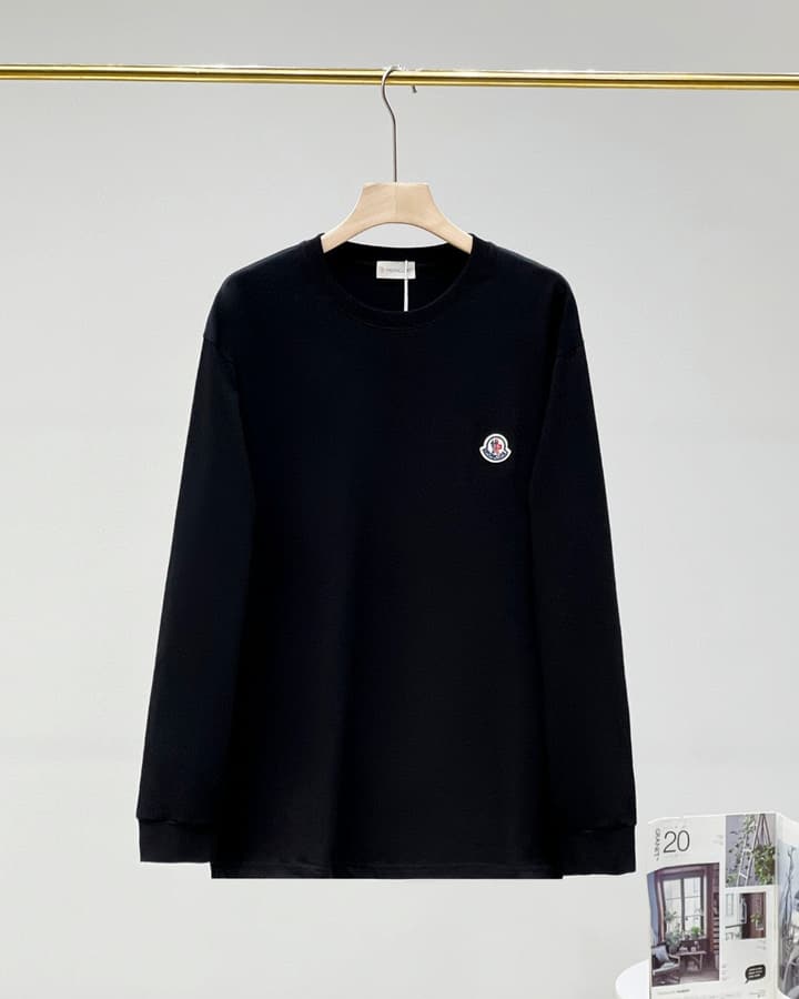 Moncler Men's Crewneck T-Shirt – 2025 Fall Collection in White
