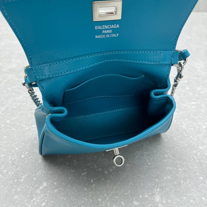 Balenciaga Rodeo Nano Chain Bag in Black