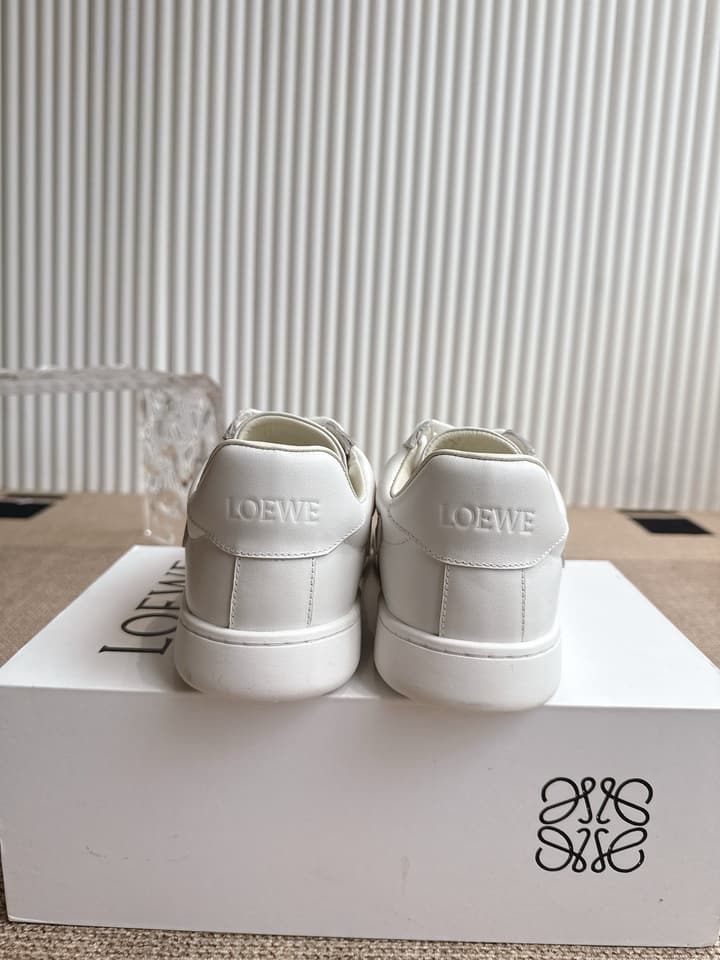 Loewe Spliced Minimalist Sneakers in Black