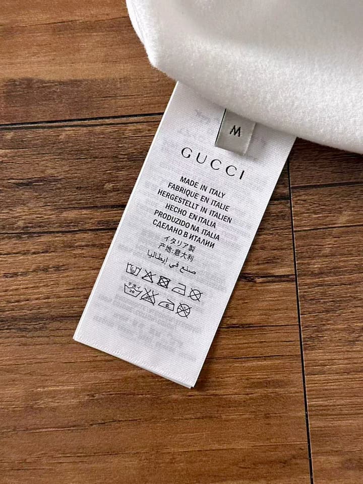 Gucci Long Sleeve T-Shirt – 2025FW in Black With Light Logo