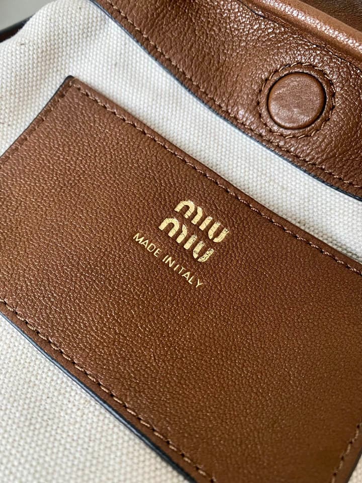 Miu Miu Mini Handbag in Caramel