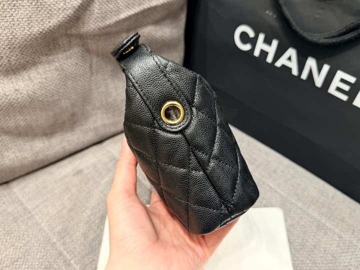 Chanel Caviar Leather Lunchbox Bag – 25C