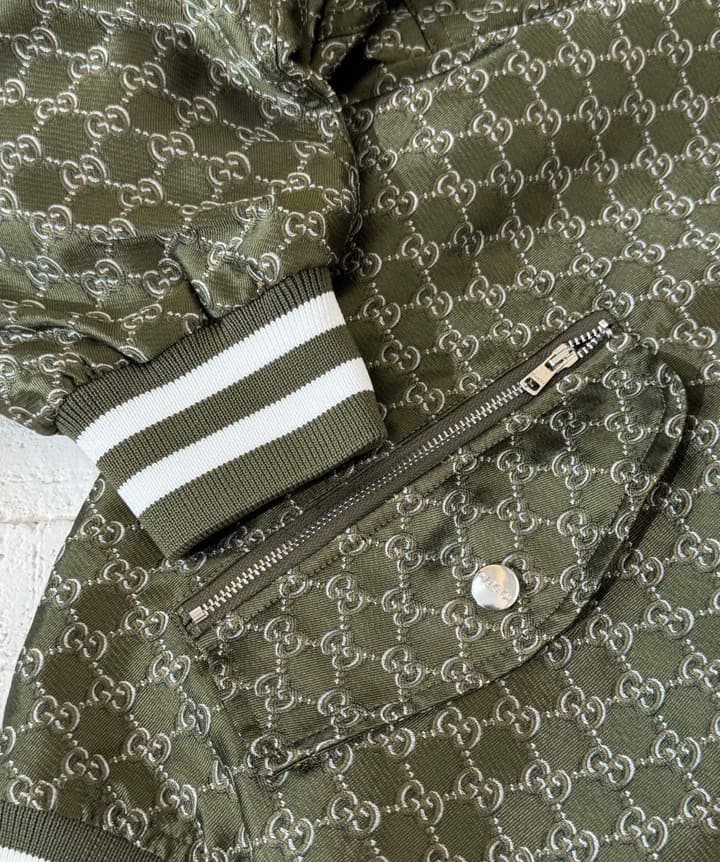 Gucci Double G Reversible Bomber Jacket