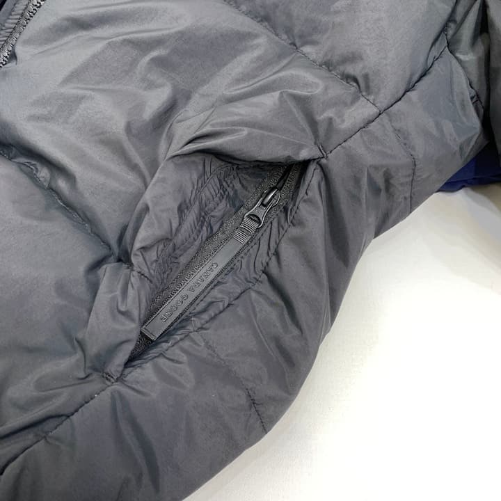 Canada Goose Lawrence Puffer Mid-Length Down Jacket in Black