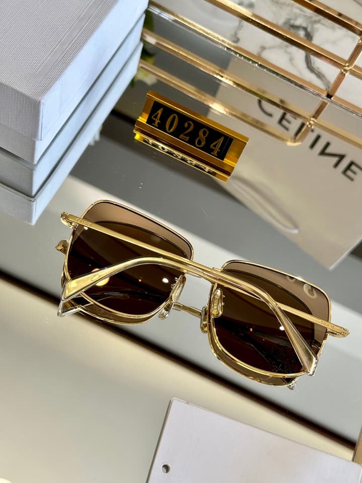 Celine Polarized Acetate Sunglasses