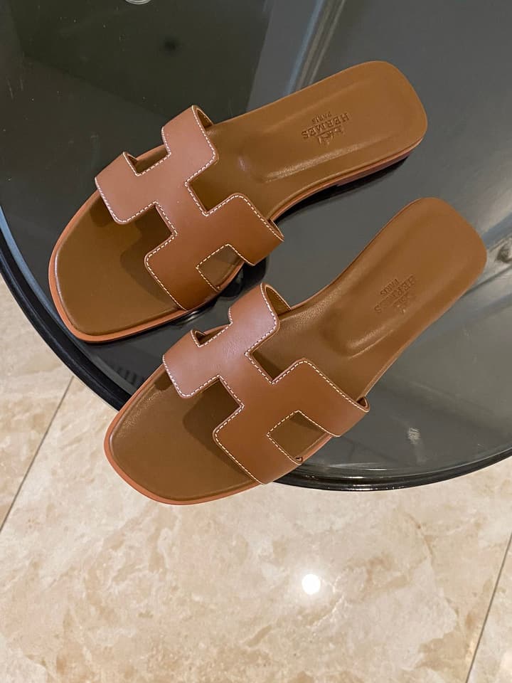 Hermès H Leather Sandals – 2022 Spring Collection