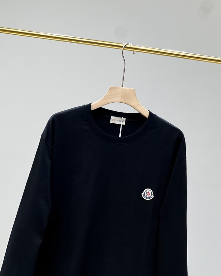 Moncler Men's Crewneck T-Shirt – 2025 Fall Collection in White