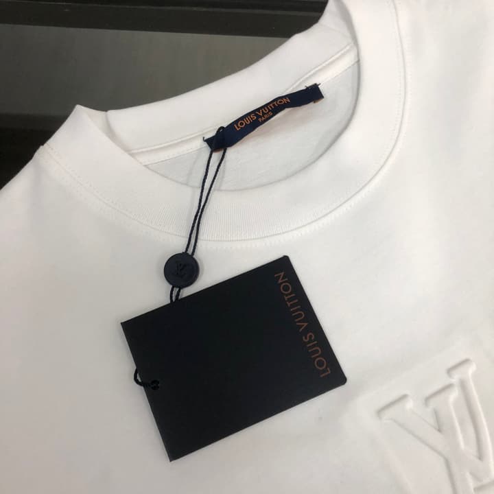 Louis Vuitton Logo Crewneck T-Shirt – 26SS in Black