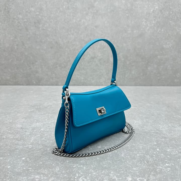 Balenciaga Rodeo Nano Chain Bag in Black