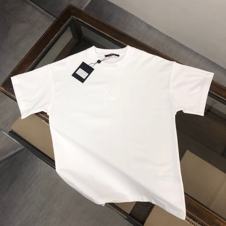 Louis Vuitton Logo Crewneck T-Shirt – 26SS in Black