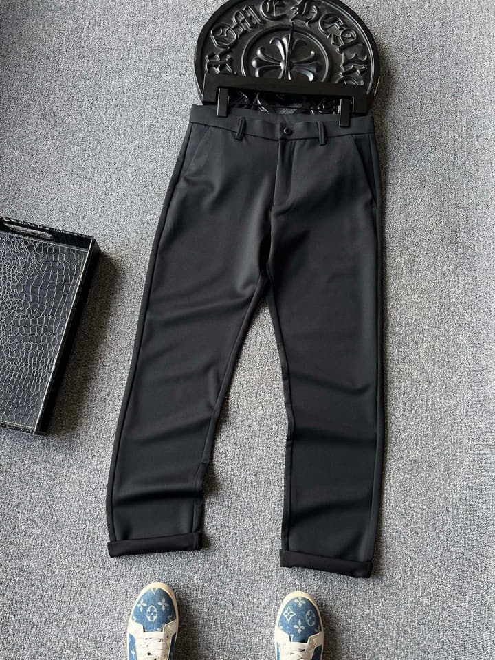 Zegna Business Casual Trousers in Dark Grey Business Casual