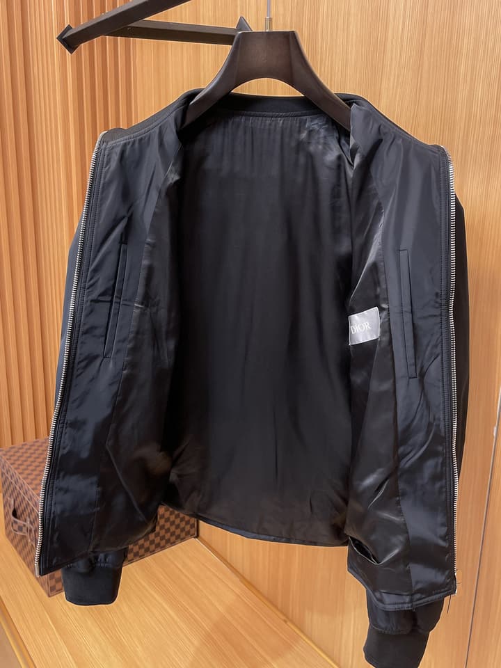 Dior Men's Casual Jacket – 2025FW in Dark Navy