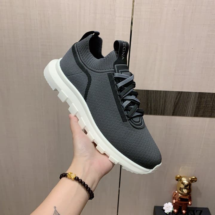 Zegna Latest Casual Sneakers in Black