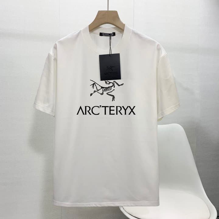 Arc'teryx Premium Cotton Round Neck T-Shirt – Spring/Summer Collection in Black