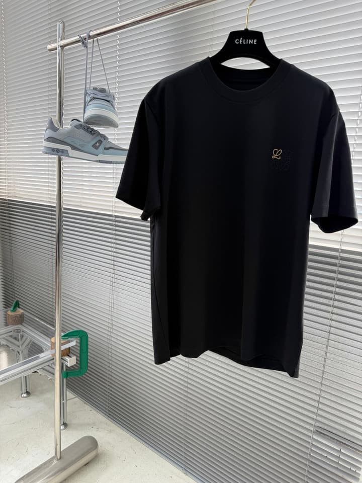 Loewe Contrast Logo T-Shirt – Spring/Summer Collection – 2026SS in Classic Black