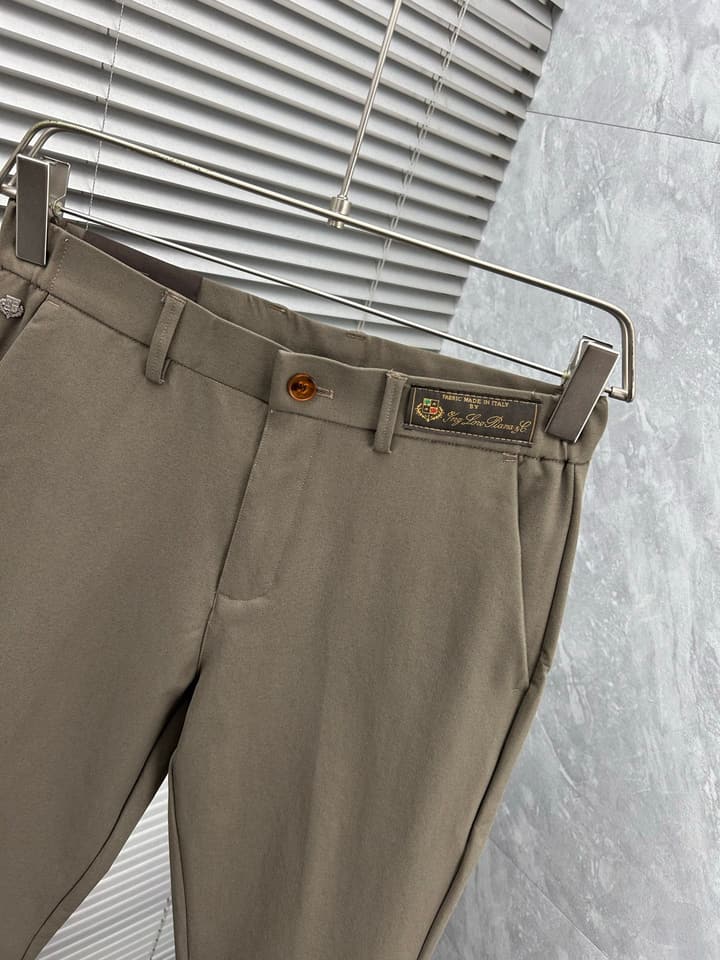 Brunello Cucinelli Tailored Casual Trousers – 2025SS in Black