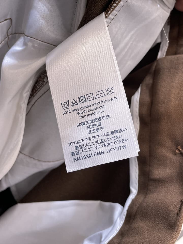 Louis Vuitton Wool Blend Dress Trousers – Autumn/Winter Collection in Black