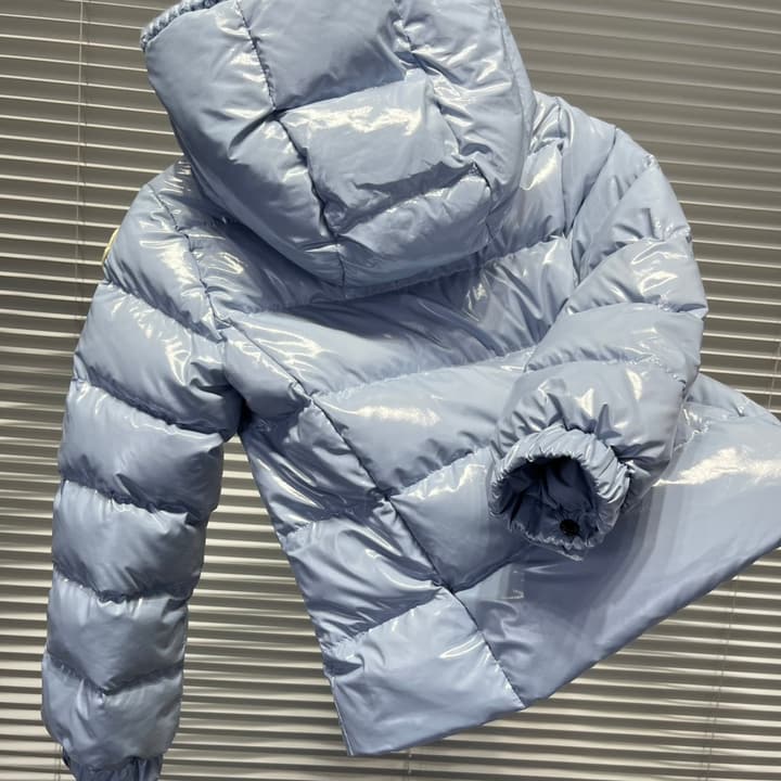 Moncler Kids Hooded Down Jacket – 25FW in Classic Black