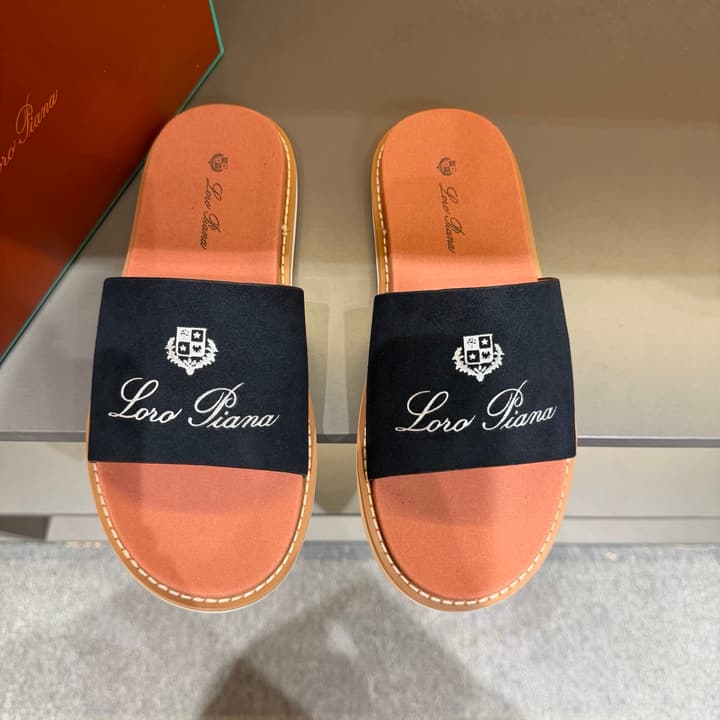 Loro Piana Summer Walk Crisscross Mules