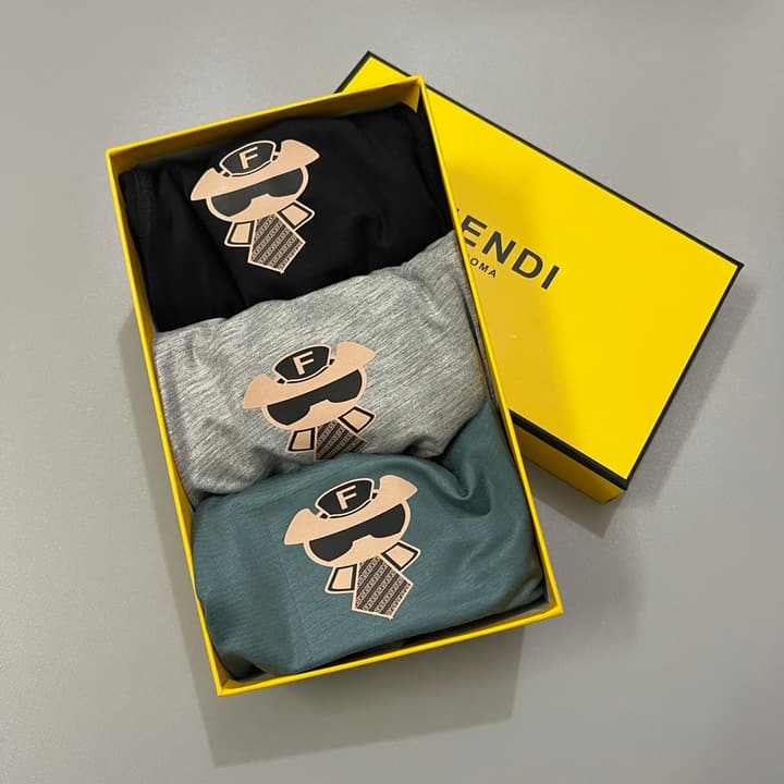 Fendi Seamless Modal Underwear 3-Pack