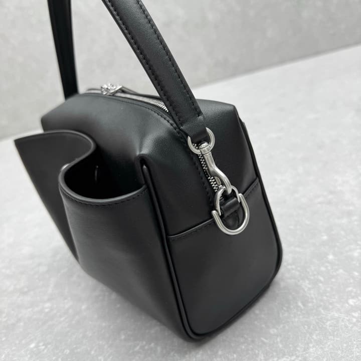 Balenciaga Rodeo Camera Bag in Black Leather