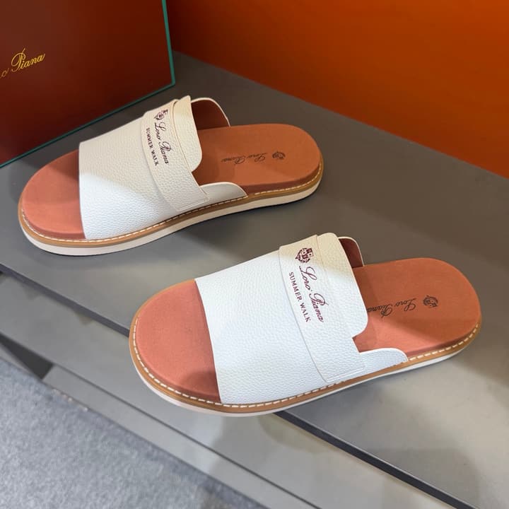 Loro Piana Summer Walk Crisscross Mules