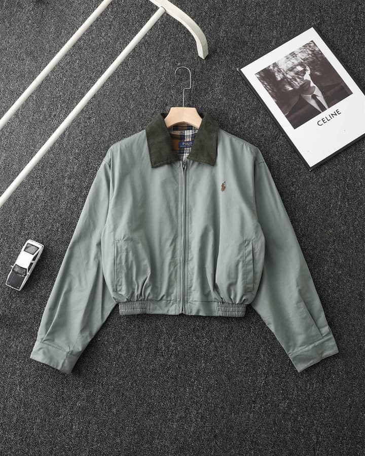 Ralph Lauren Campus Collared Jacket in Blue