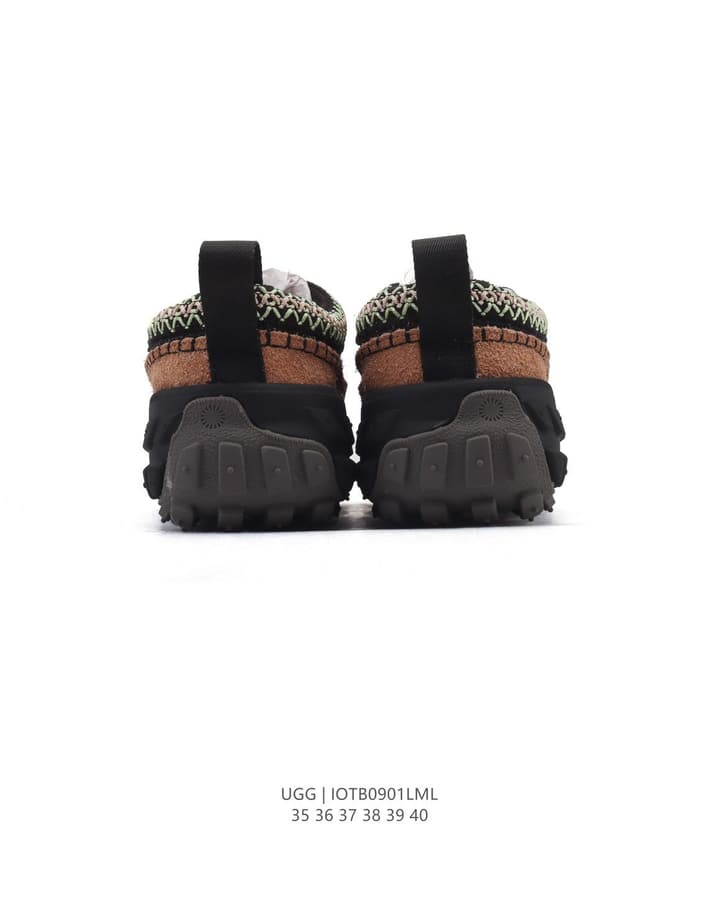 UGG Tire Sole Cotton Slippers Snow Boots in White