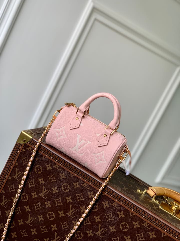 Louis Vuitton Nano Speedy Handbag