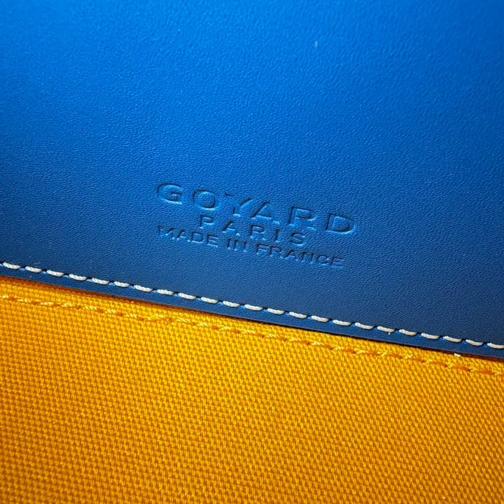 Goyard Muse Mini Vanity Case in Bright Orange Goyardine