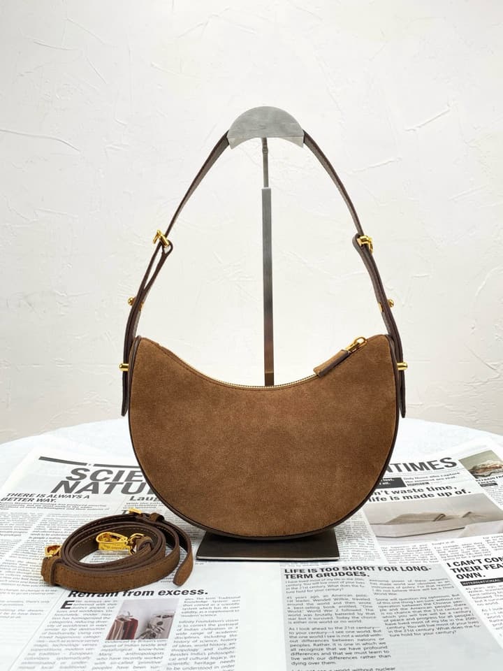 Prada Crescent Shoulder Bag