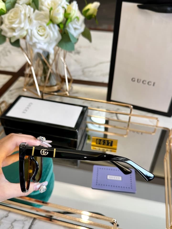 Gucci Polarized Sunglasses in Clear Lenses