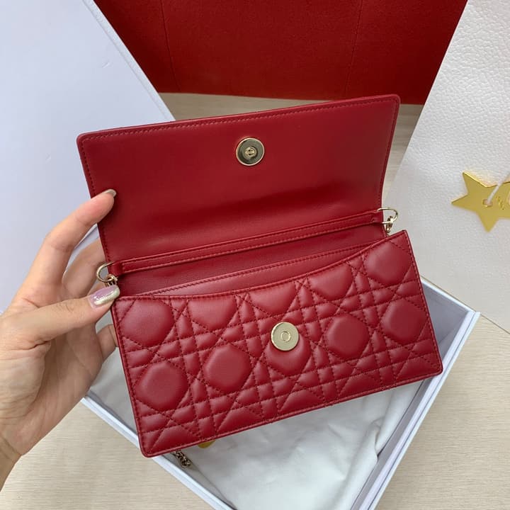 Dior Miss Mini Chain Handbag in Beige