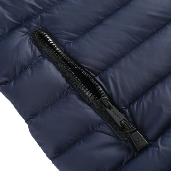 Miu Miu Down Vest – 25SS in Black