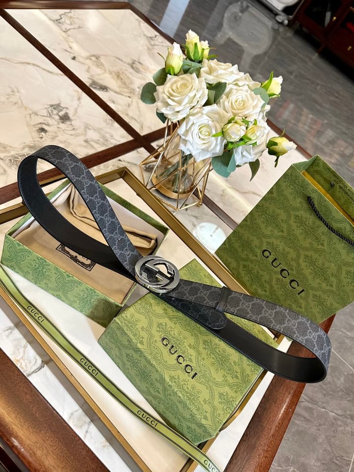 Gucci Classic Casual Leather Belt – 40mm