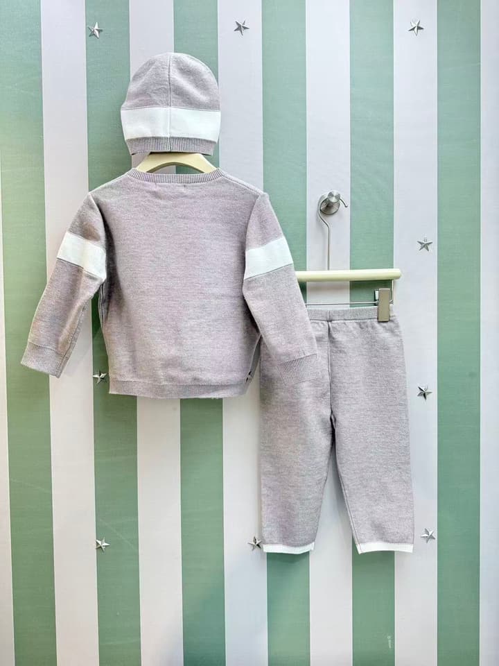 Dior Knit Three-Piece Set – Kids Collection