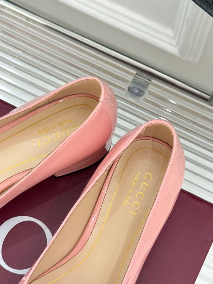 Gucci Horsebit Block Heel Pumps – 25FW in Deep Burgundy Patent Leather