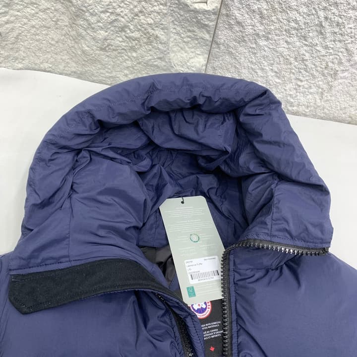 Canada Goose Lawrence Puffer Mid-Length Down Jacket in Black