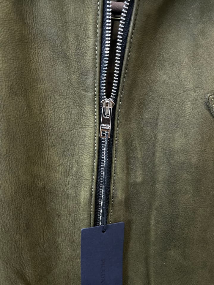 Prada Imported Leather Jacket