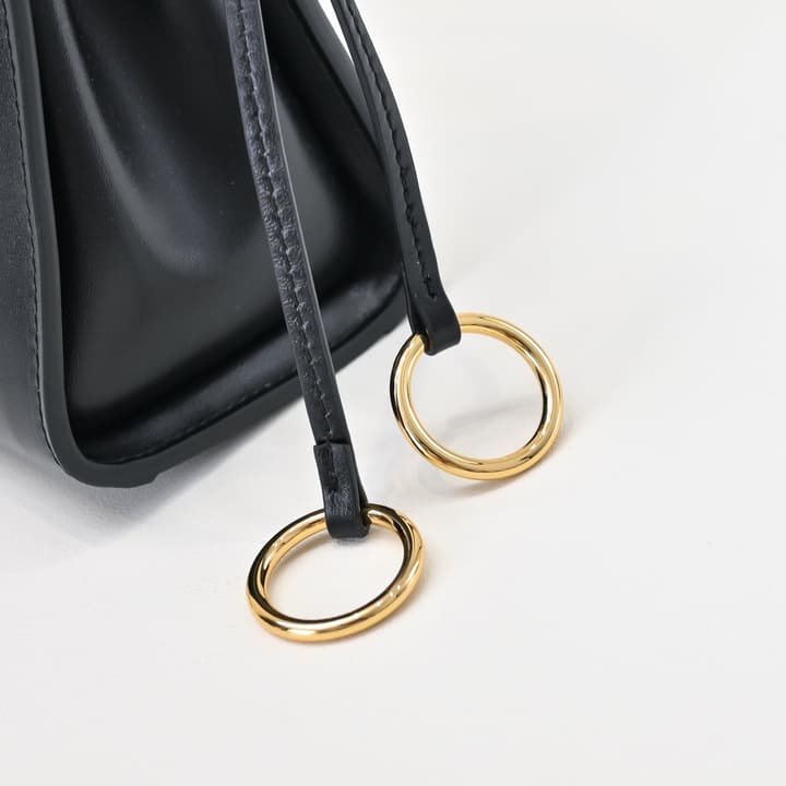 Alaïa Mini Clip Bag in Black