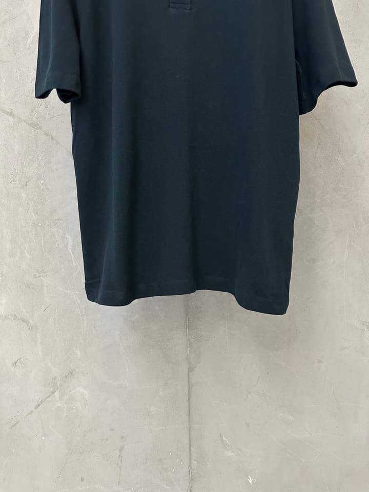 Loewe Embroidered Logo Cotton Polo Shirt – 26SS in Navy Blue